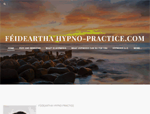 Tablet Screenshot of feideartha-hypno-practice.com